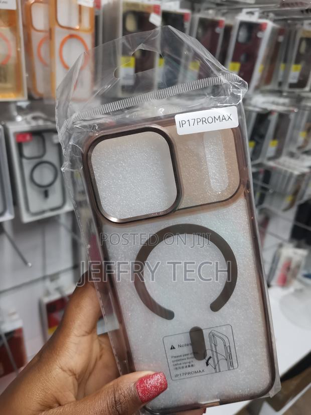 Nimaso iPhone 17 Pro Max Case Clear 6.9 Inch, Compatible With Magsafe