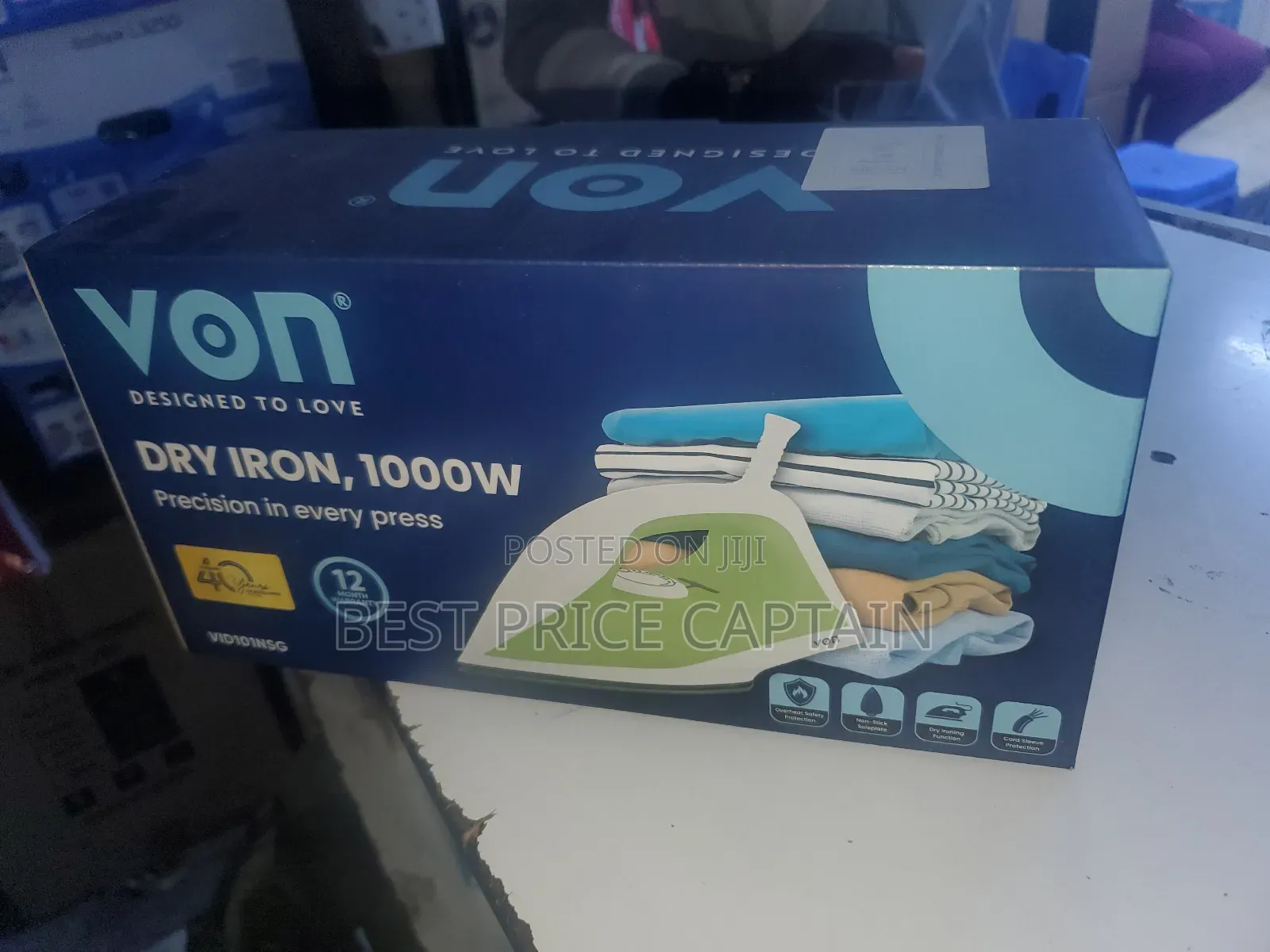 Von Dry Iron Box