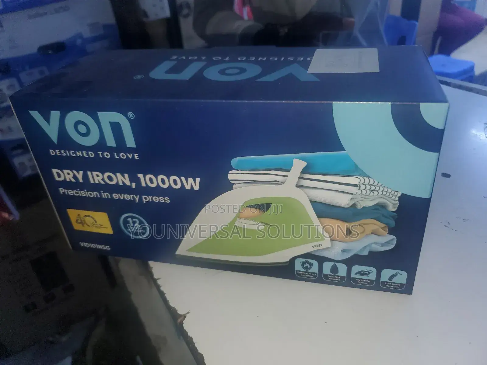 Von Dry Iron Box