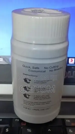 Dehorning Paste. Prevent Horn Growth in Cattle and Lamb.