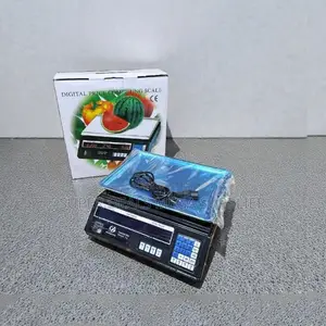 Acs40 40kg Led Display Digital Scale With Rechargeable Inbuilt Battery