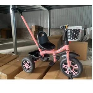 Tricycle With Push Handle - thumbnail 2