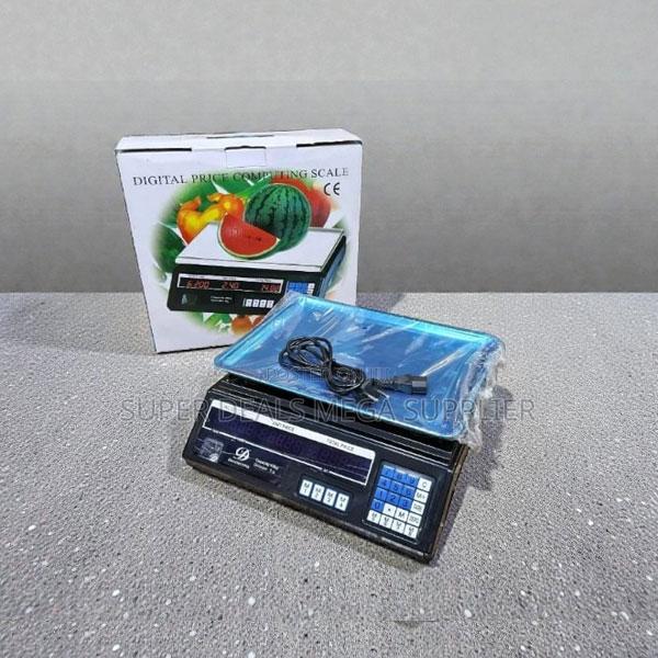 Acs 40 Heavy Duty Digital 40kg Price Scale With Rechargeable Battery