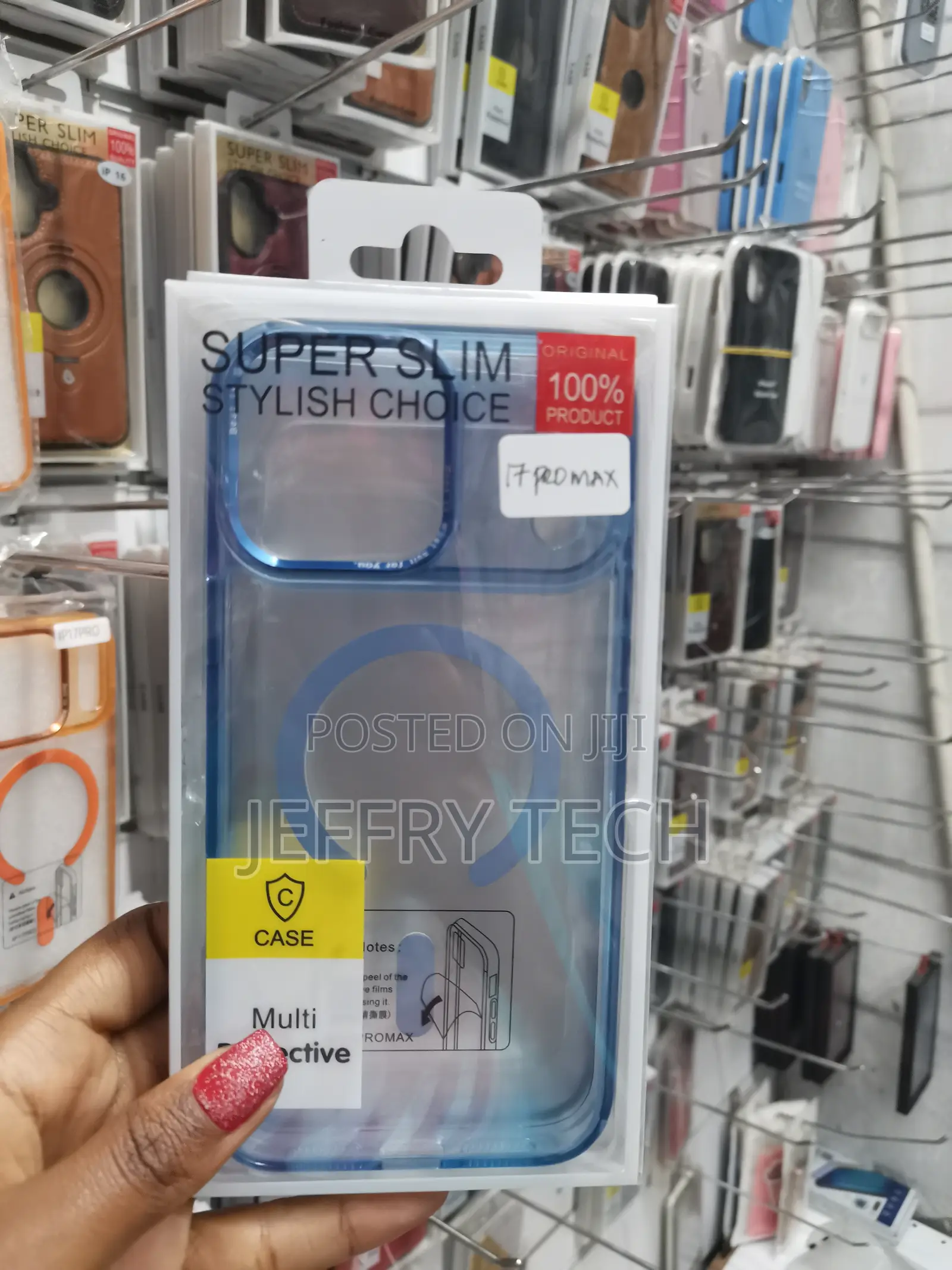 Azeer iPhone 17 Pro Max Transluscent Magsafe Compatible Case