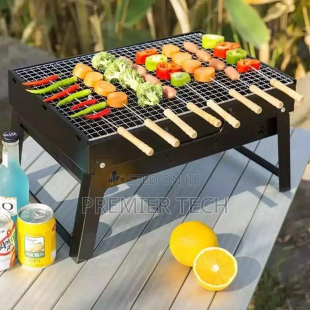 Foldable Portable Barbecue Charcoal Grill - main view