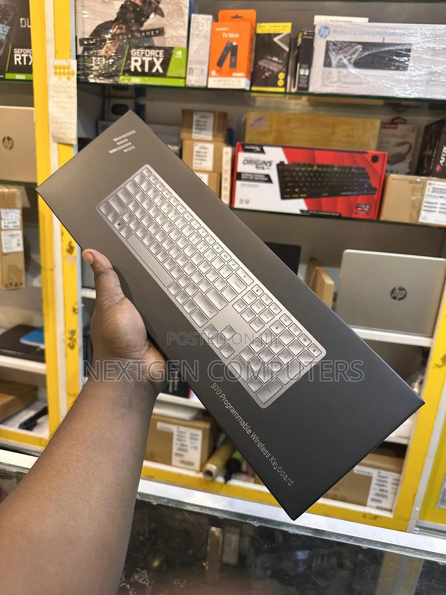 Hp 970 Programmable Wireless Keyboard
