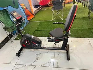 Silent-Drive Recumbent Exercise Machine