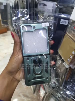 Mikoas Samsung Galaxy Z Flip 5 Hard Case With Support Ring - thumbnail 2
