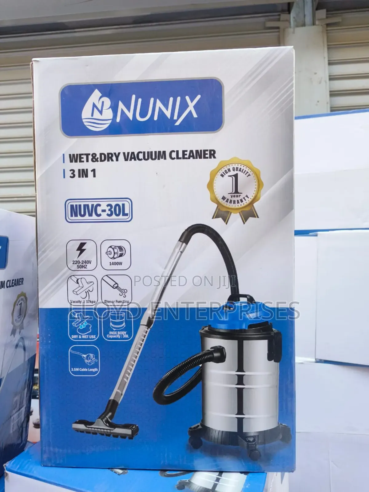 30l Nunix Vacuum Cleaner