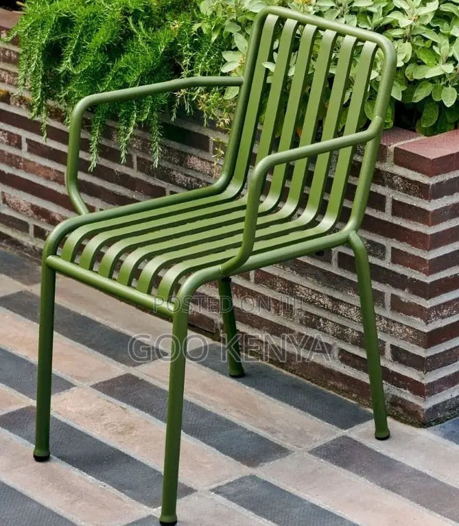 Home Chair; Heavy-Duty Plastic Restaurant Chair — Stackable Design
