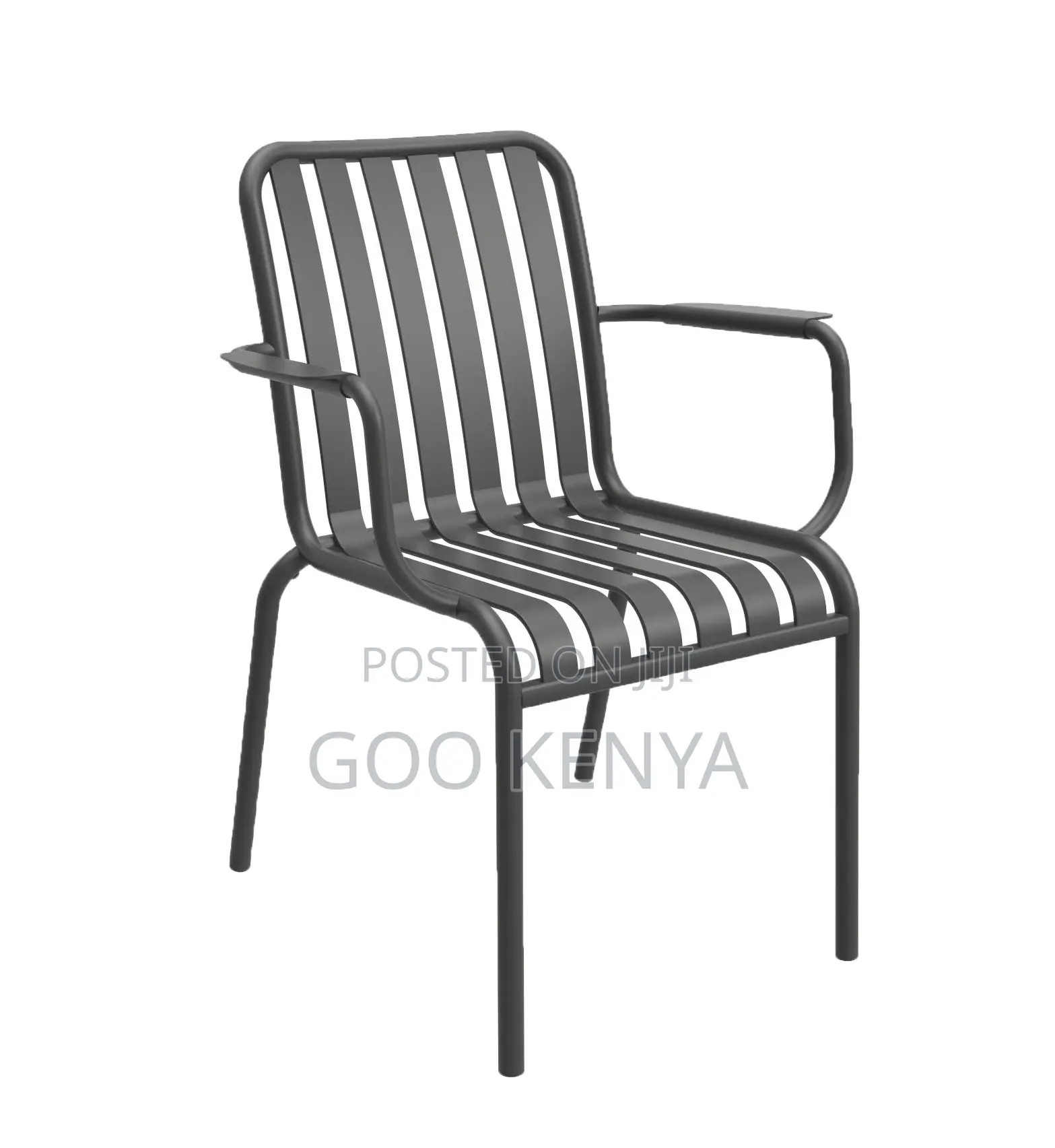 Home Chair; Heavy-Duty Plastic Restaurant Chair — Stackable Design