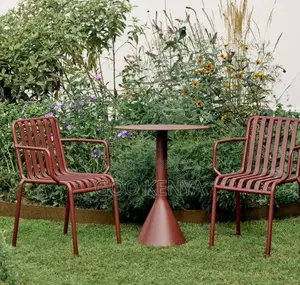 Home Chair; Heavy-Duty Plastic Restaurant Chair — Stackable Design
