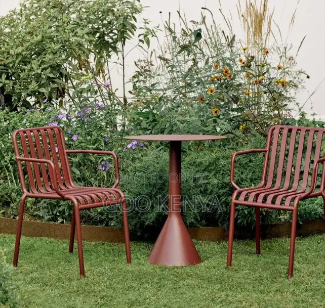 Home Chair; Heavy-Duty Plastic Restaurant Chair — Stackable Design