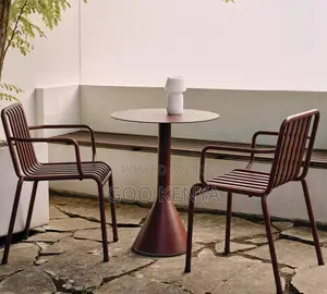 Home Chair; Heavy-Duty Plastic Restaurant Chair — Stackable Design