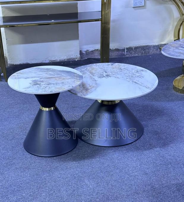 Round Stand Coffee Table - main view