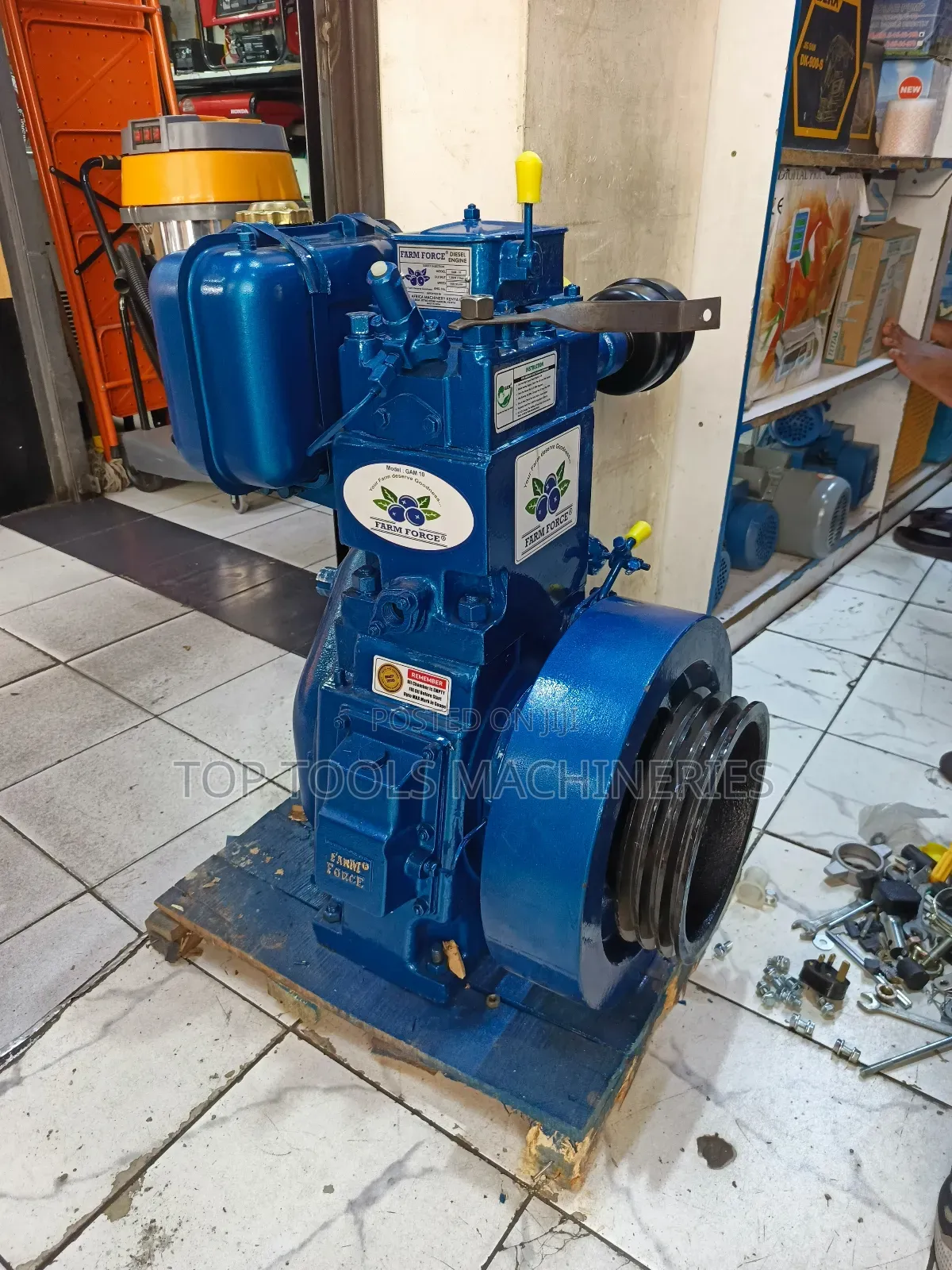 Farm Force Lister 10hp Diesel Engine Water Cooled