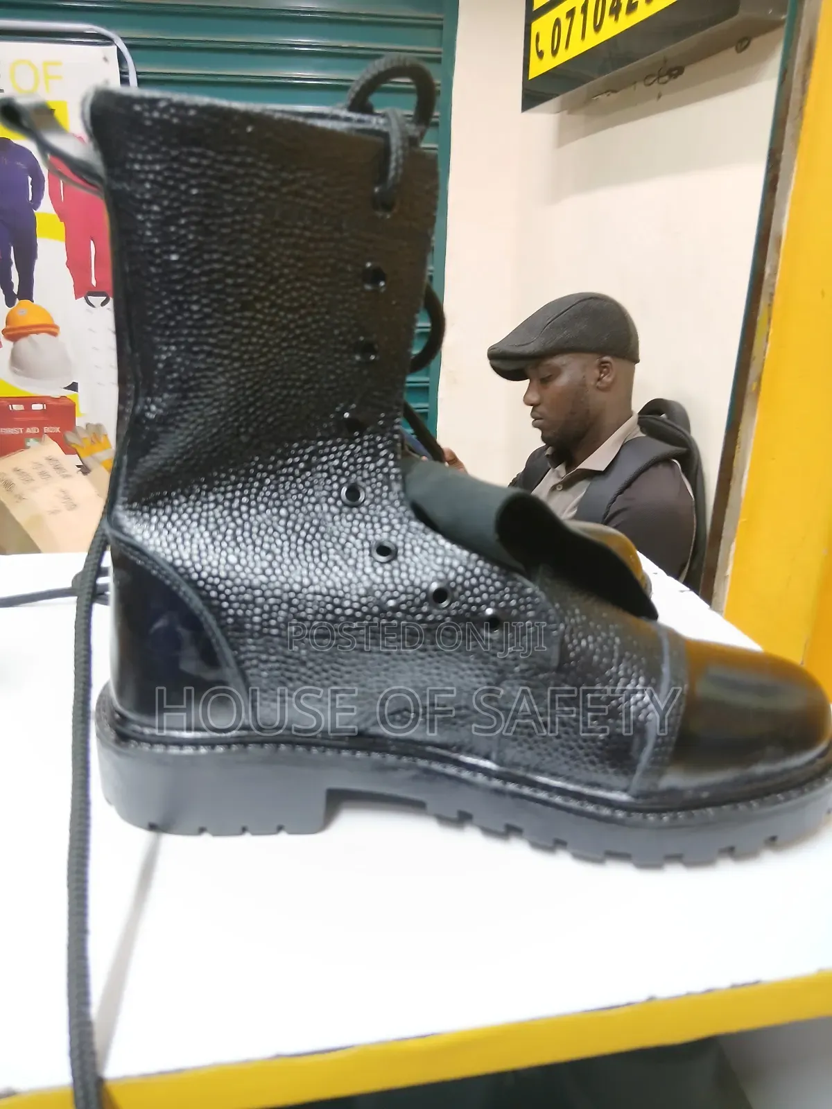Glam Security Boots.