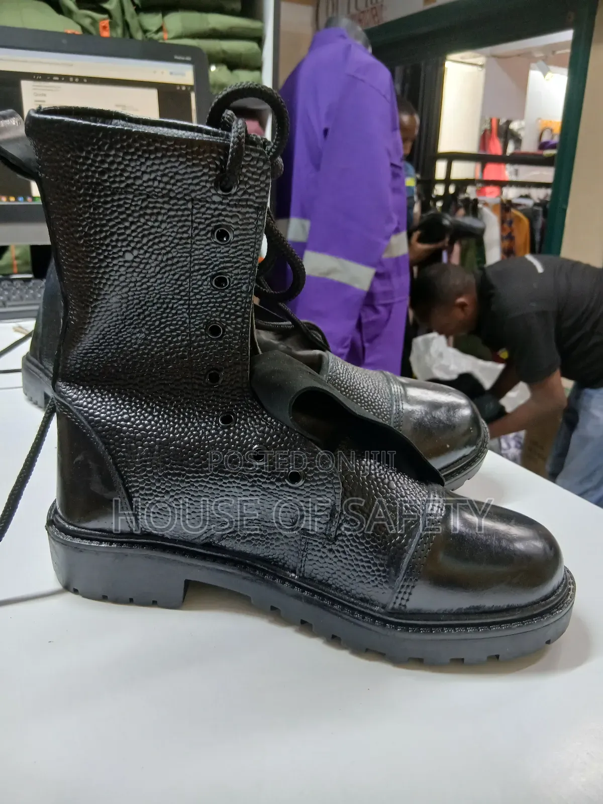 Glam Security Boots.
