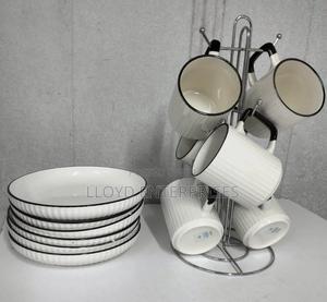 12 PCS White Dinner Set - thumbnail 2