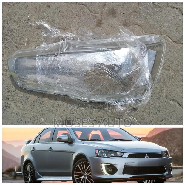 Mitsubishi Lancer Headlight Lens - main view