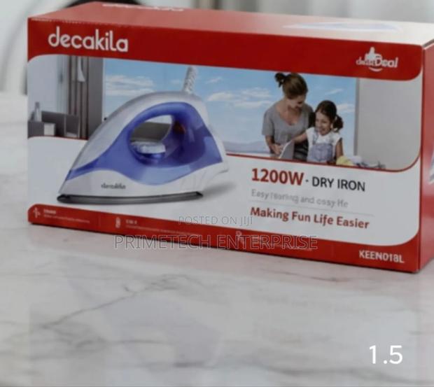 Decakila Dry Iron Box - main view