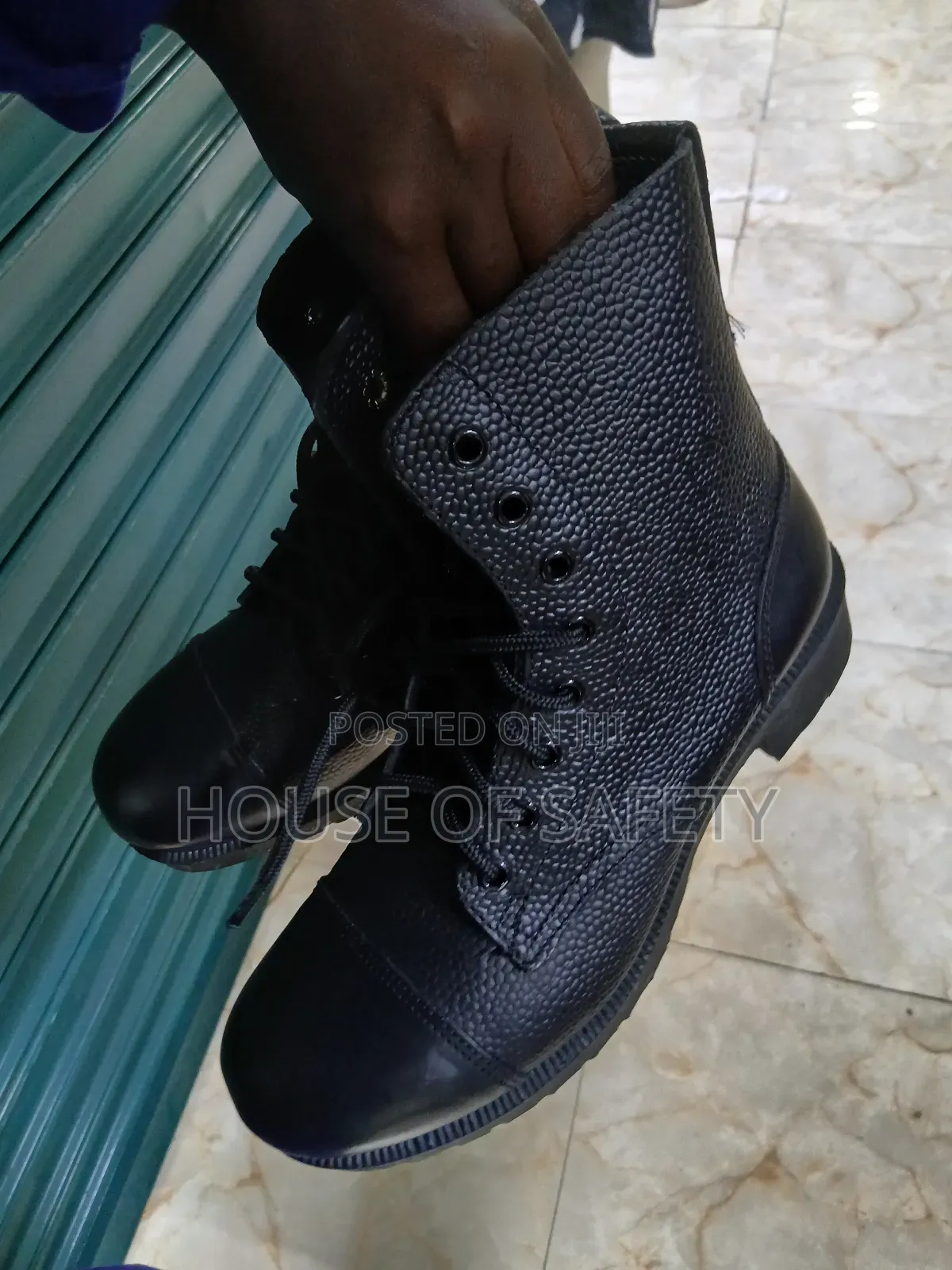Executive Men Security Guard Footwear Boots
