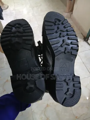 Executive Men Security Guard Footwear Boots