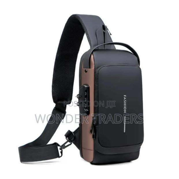 Multifunction Anti -Theft Usb Shoulder/Chest Bag, Waterproof  ~ - thumbnail 3