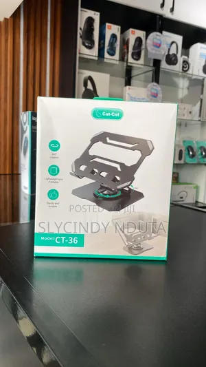 3600 Rotatable Tablet Stand Adjustable Foldable Desktop Stand