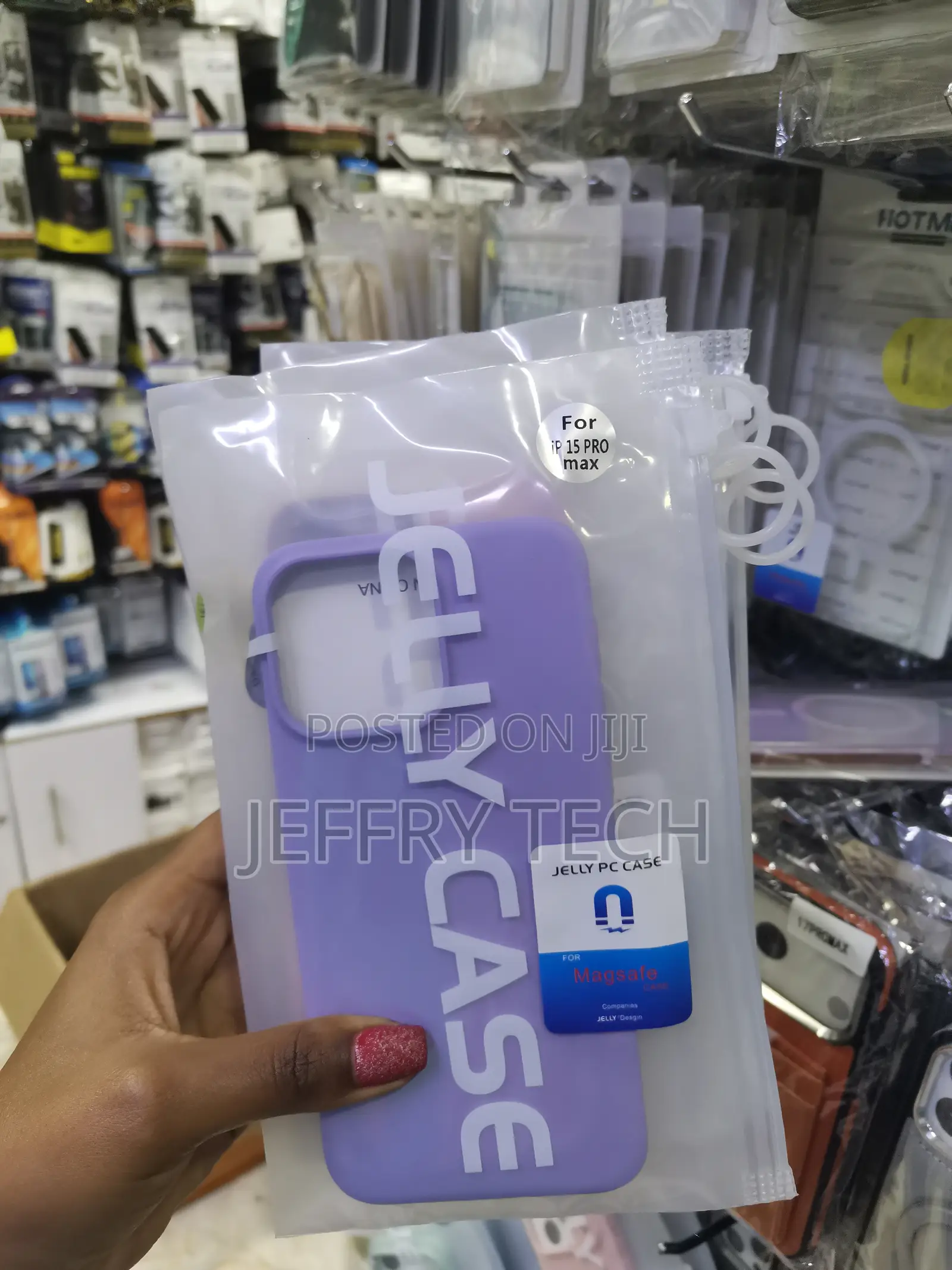 Linxey iPhone 15 Pro Max Hard Pc Hybrid Liquid Jelly Phone Case