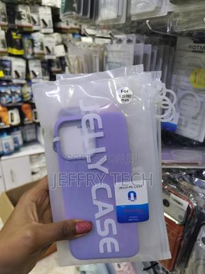 Linxey iPhone 15 Pro Max Hard Pc Hybrid Liquid Jelly Phone Case - thumbnail 2