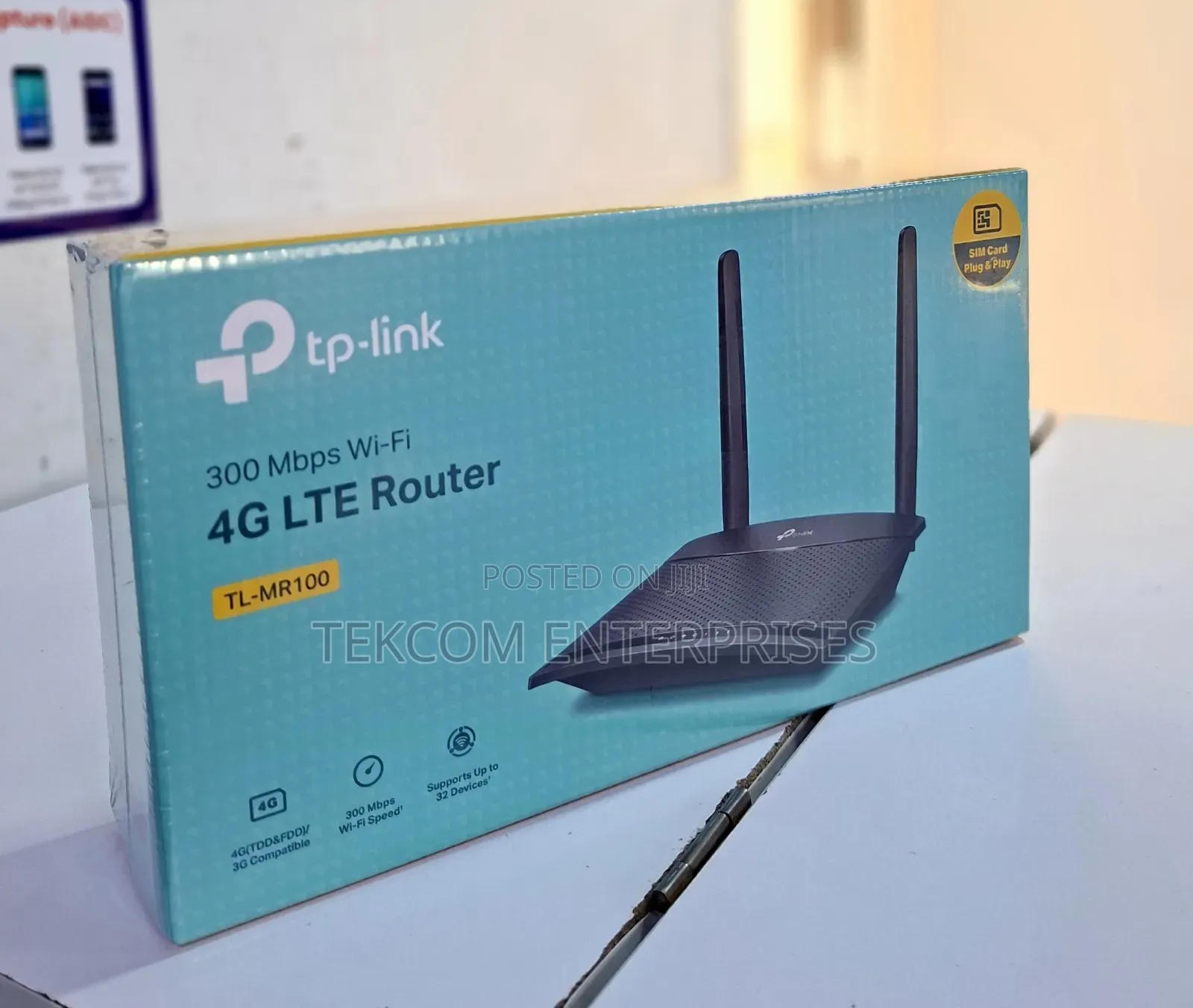 Tp Link Tl-Mr100 Wireless N 4g Lte Router
