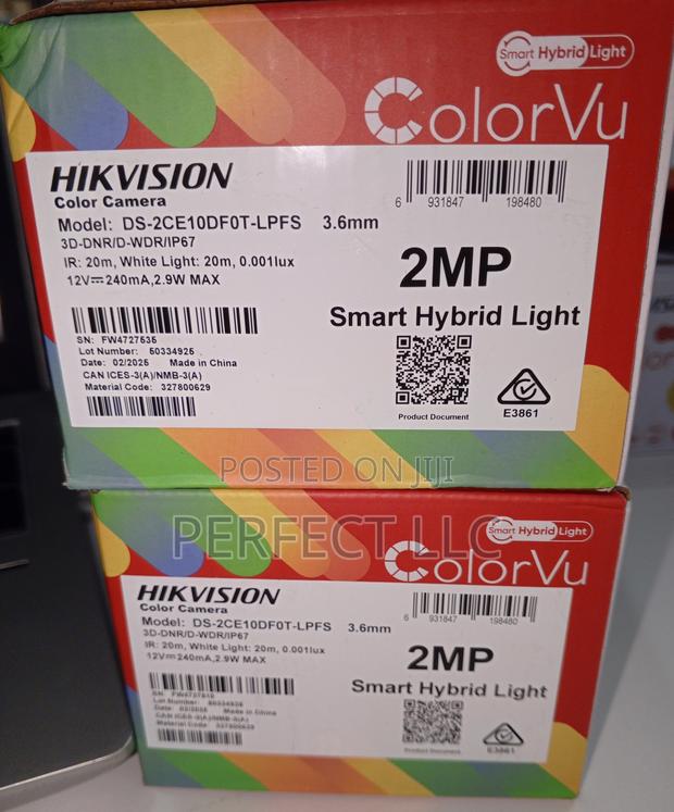 2 Mp Clear Night Vision With Colorvu Fixed Mini Bullet Camera - main view