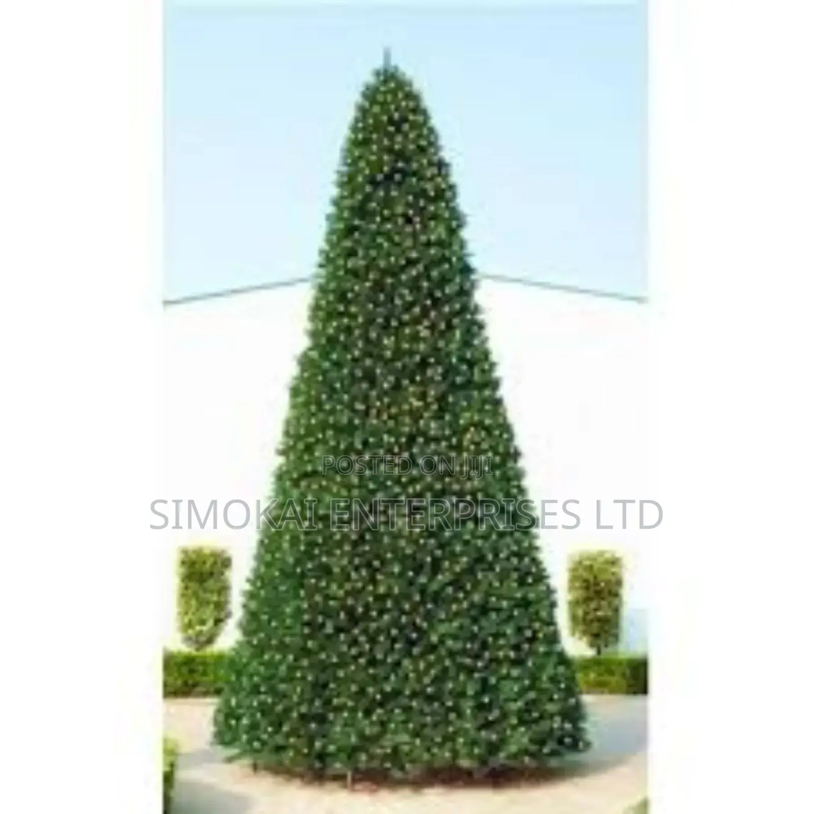 20ft Green Pvc Christmas Tree 9000 Tips Metal Frame