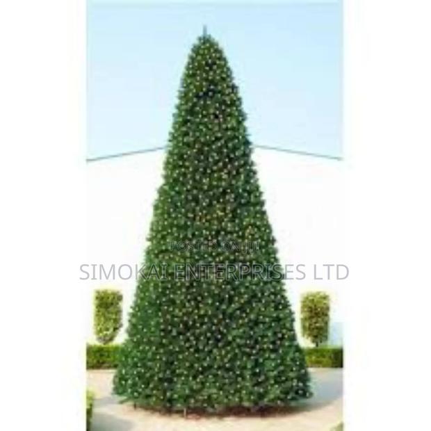 20ft Green Pvc Christmas Tree 9000 Tips Metal Frame