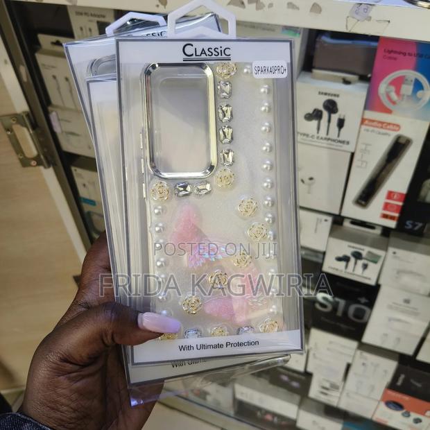 Tecno Spark 40 Pro Plus Fancy Marble Back Cover - thumbnail 2