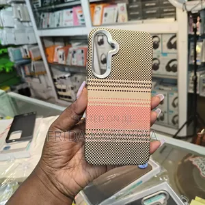 Samsung A55/A35 Tribal Carbon Fiber Back Cover