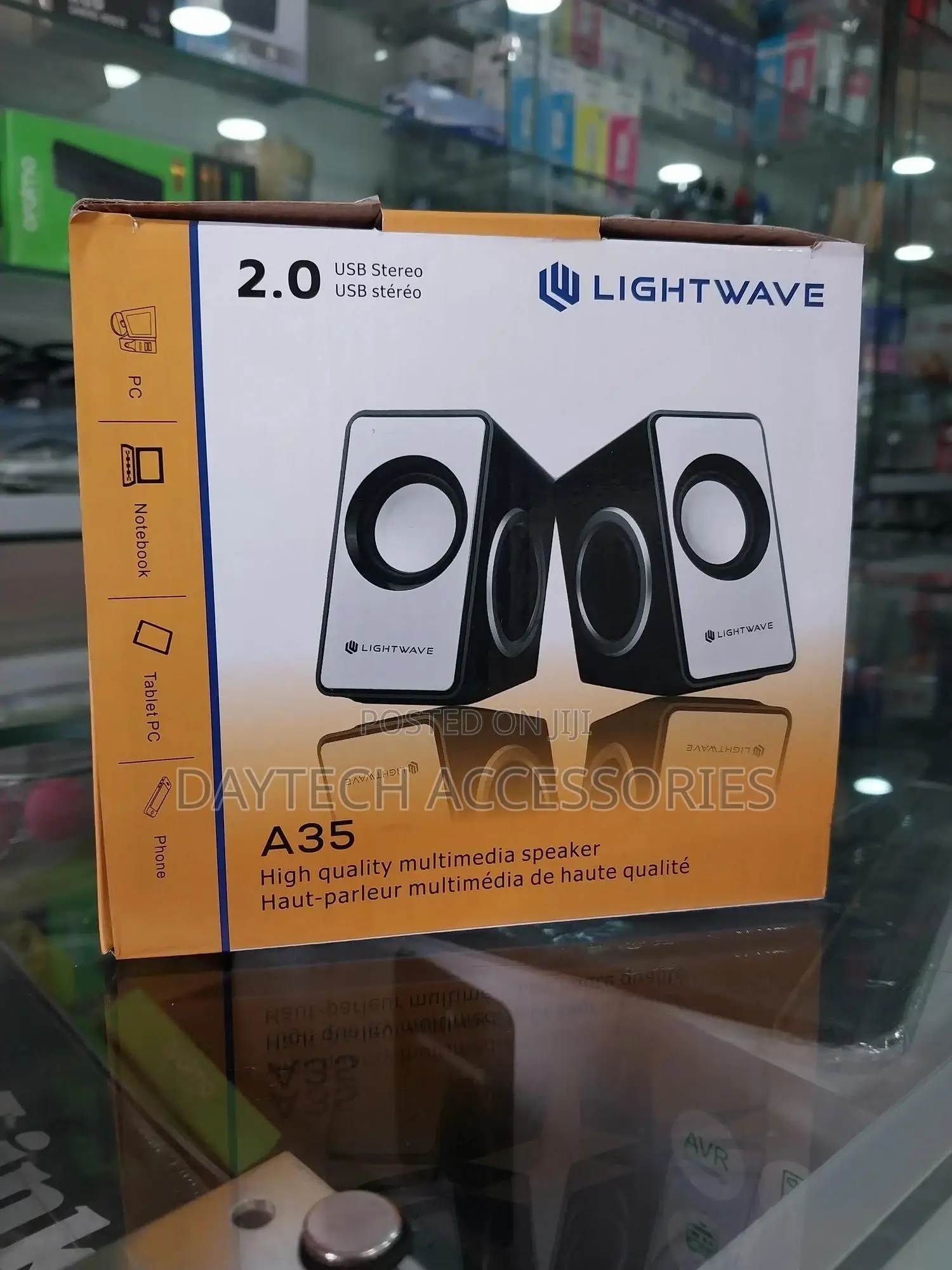 Lightwave A35 Multimedia Usb Stereo Speaker.