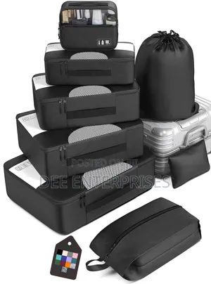 8pcs Premium Luggage Travel Organizers