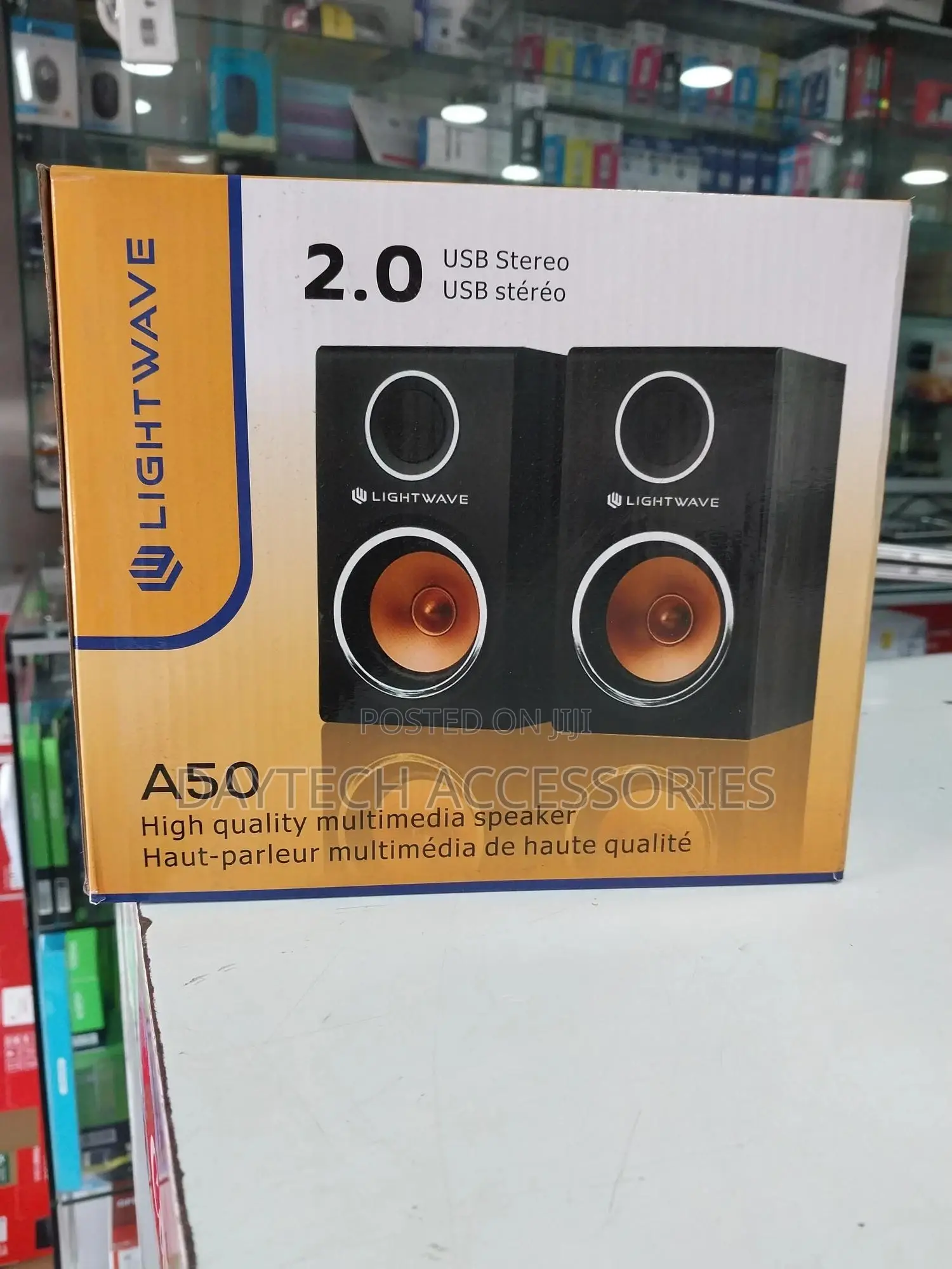 Lightwave A50 Multimedia Usb Desktop Speakers.