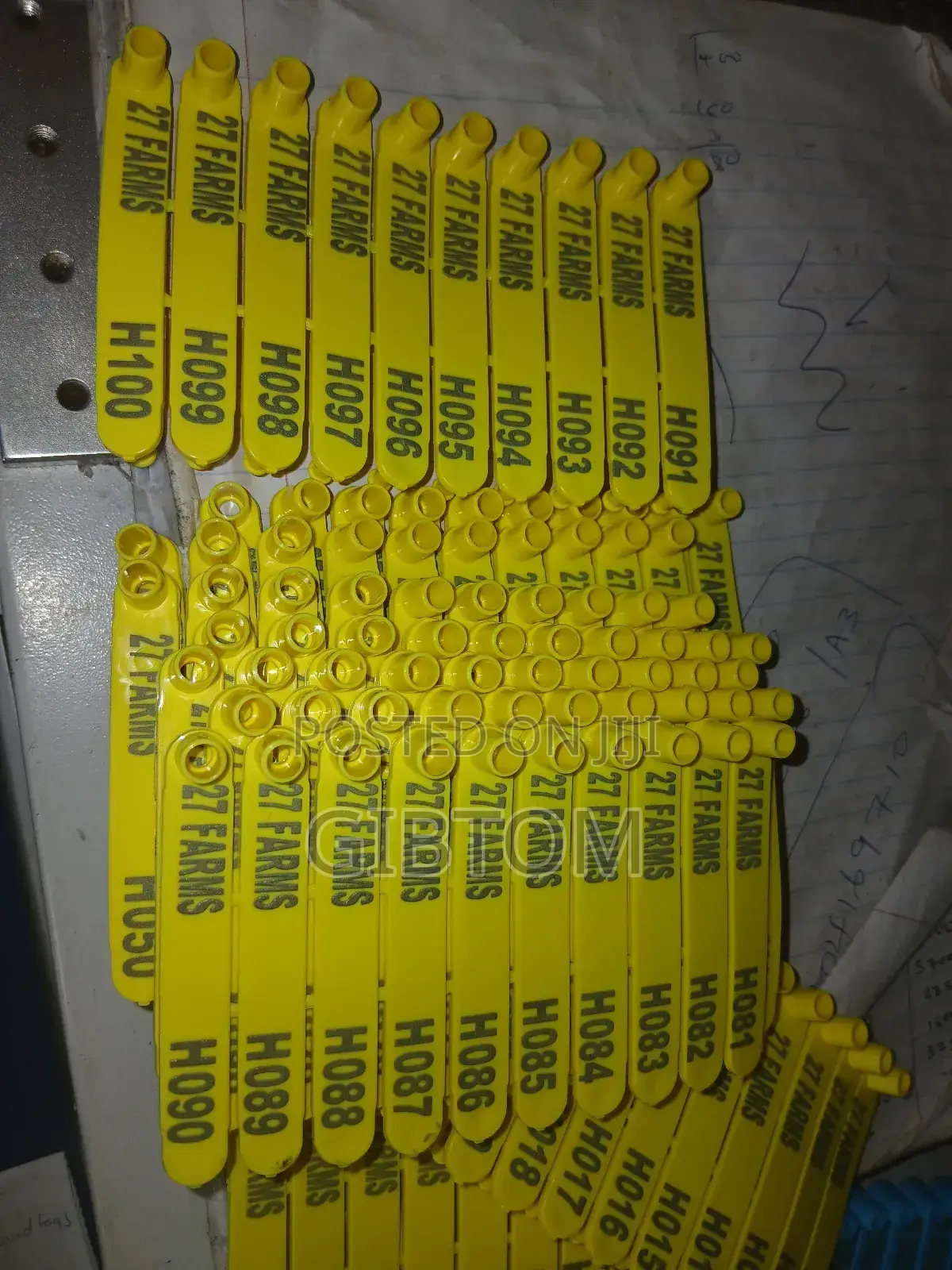 Customized Label Eartags for Sheep/Goat Identification