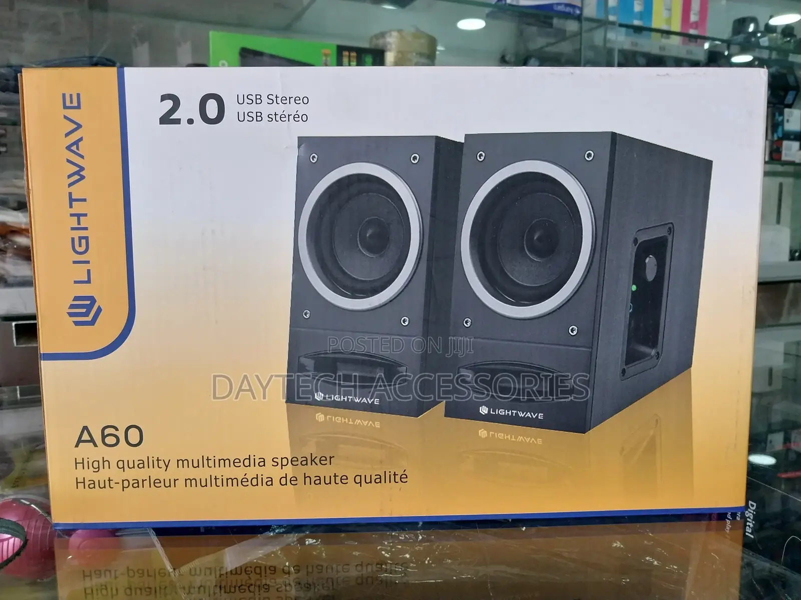 Lightwave A60 2.0 Usb Multimedia Stereo Speaker.