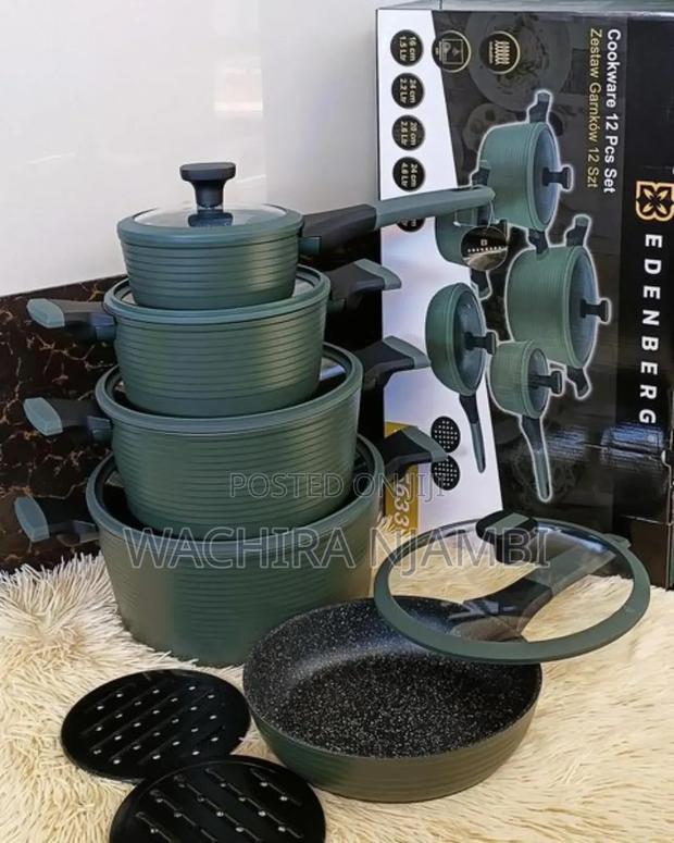 *Edenberg Still Remains the Best Cookware in the Market*
 *12 Pcs*
