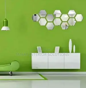 Bathroom Hexagonal Mirrors