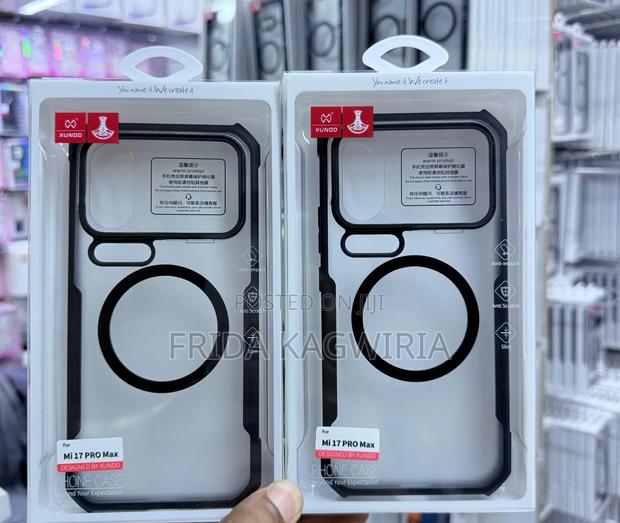 Mi 17 Pro Max Xundd Shockproof Clear Back Cover With Magsafe