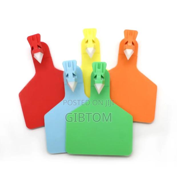 Large Cattle Cow Z Plain Eartags - thumbnail 2