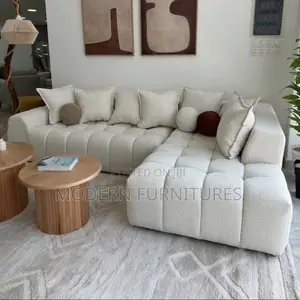 Bubble Design L Shaped Sofa