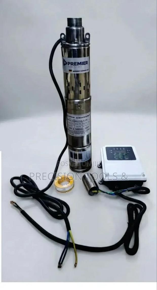 Premier Solar Dc Submersible Pump 72v 600w 1" 120m 2m3/Hr Output