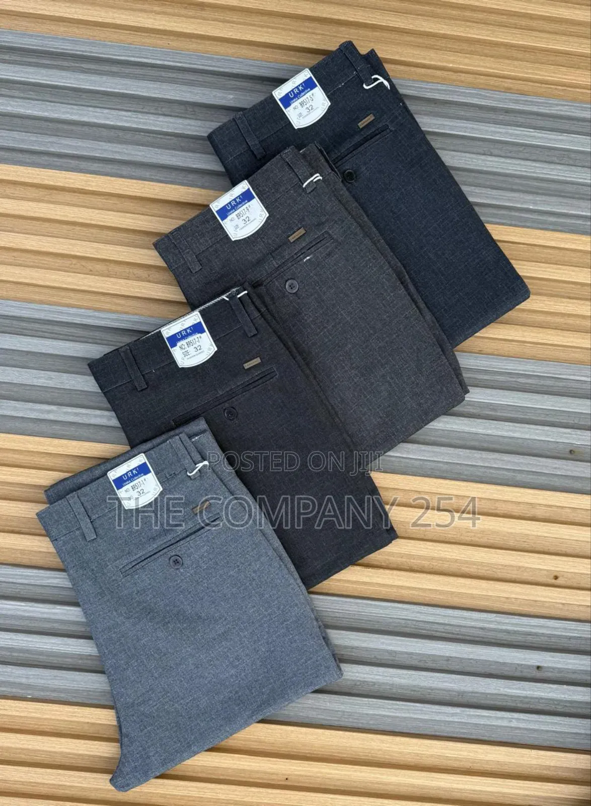 Quality Checked Office Men Semi Casual Trousers