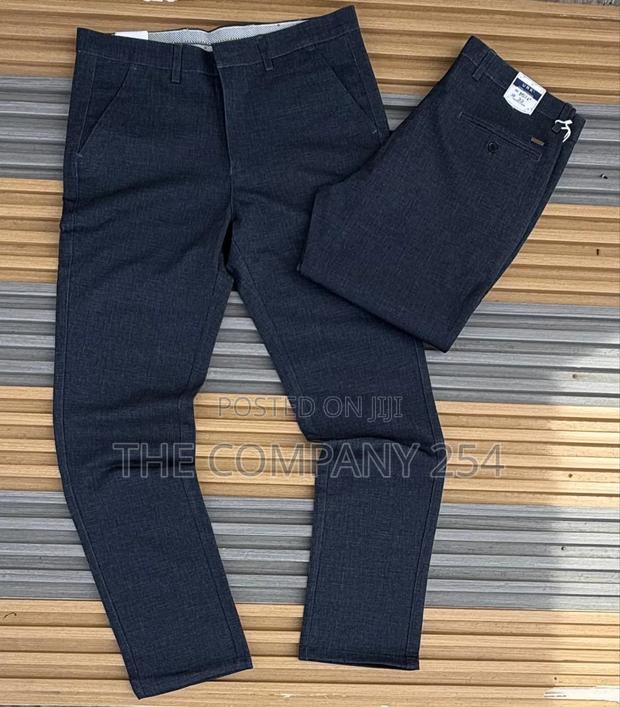 Quality Checked Office Men Semi Casual Trousers - thumbnail 3